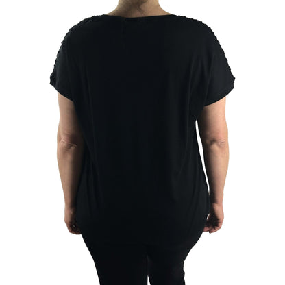 Shirt mit Tunnelzug. Mode von Cecil. Seidel Moden Onlineshop