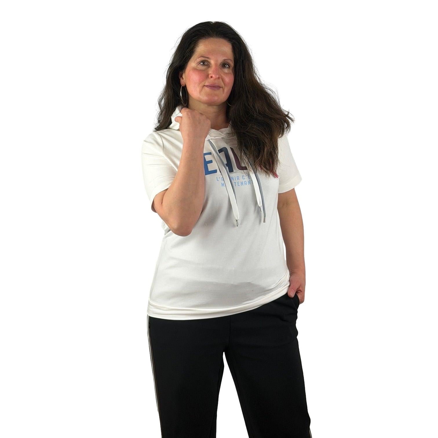 Shirt mit Kapuze - Mode von Cecil