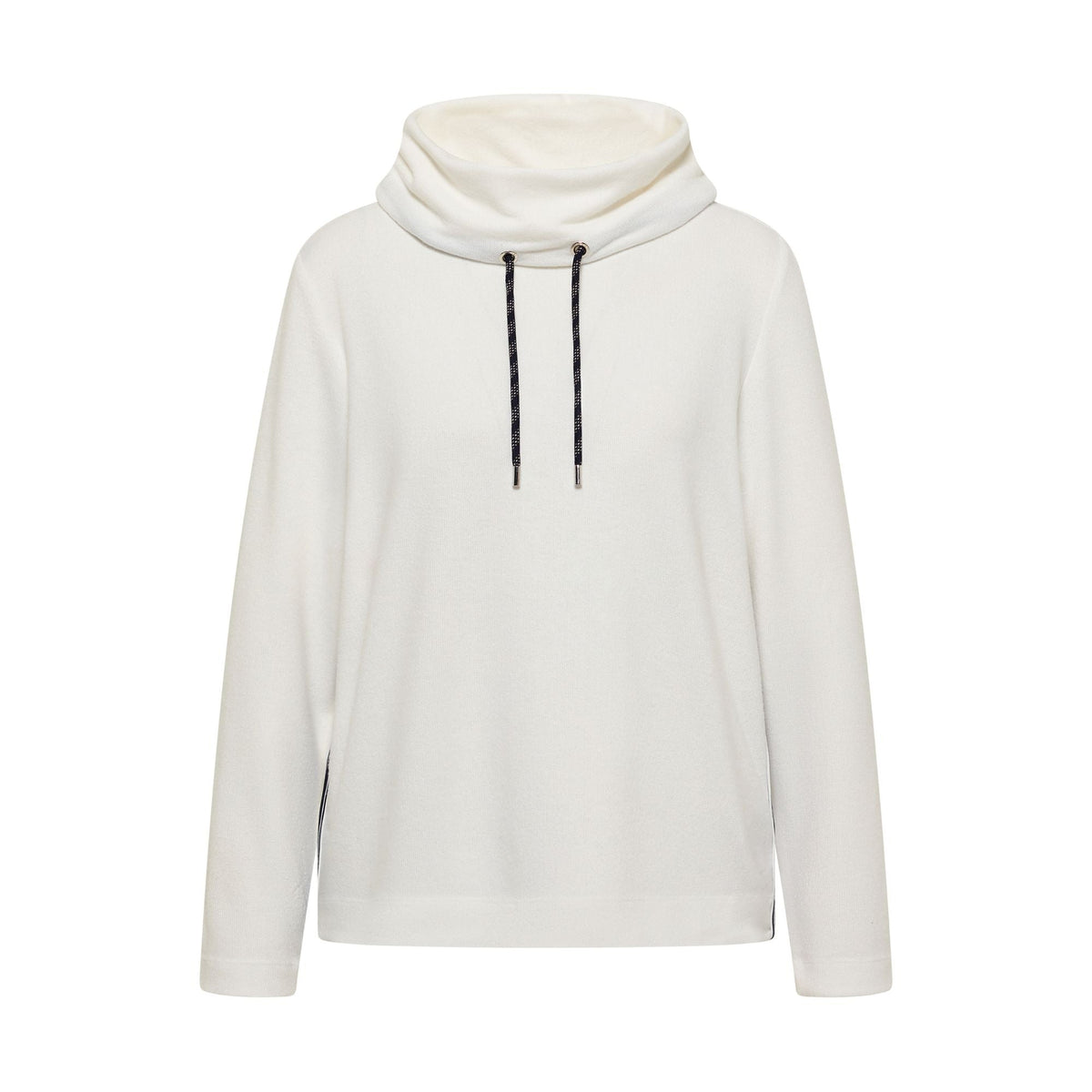 Sweatshirt mit halsfernem Rolli - Mode von Cecil