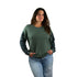 Sweatshirt mit Leoärmeln - Mode von Cecil