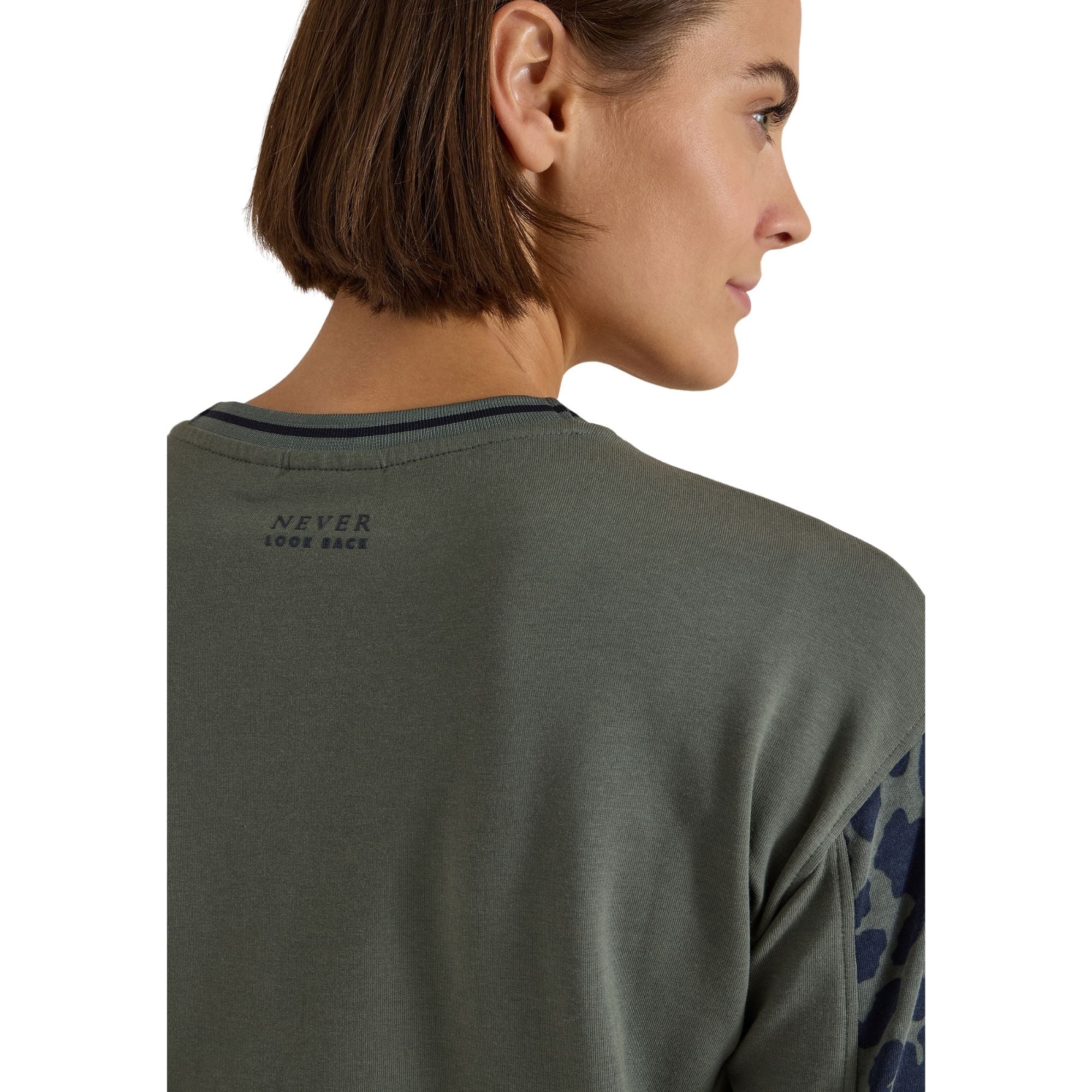 Sweatshirt mit Leoärmeln - Mode von Cecil