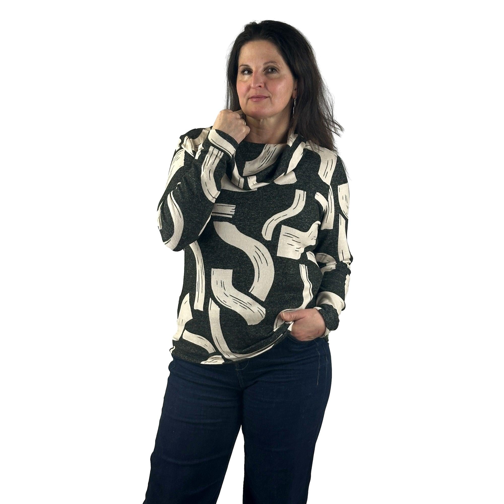 Sweatshirt mit Print. Mode von Cecil. Seidel Moden Onlineshop