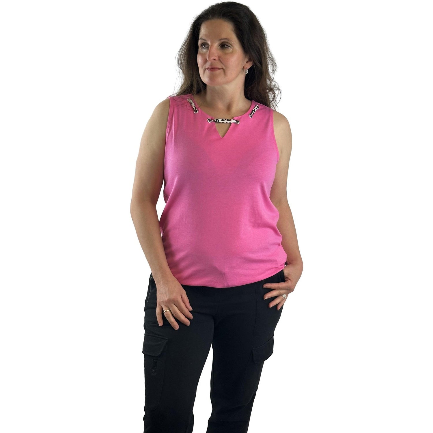 Top mit Zierband. Mode von Cecil. Seidel Moden Onlineshop