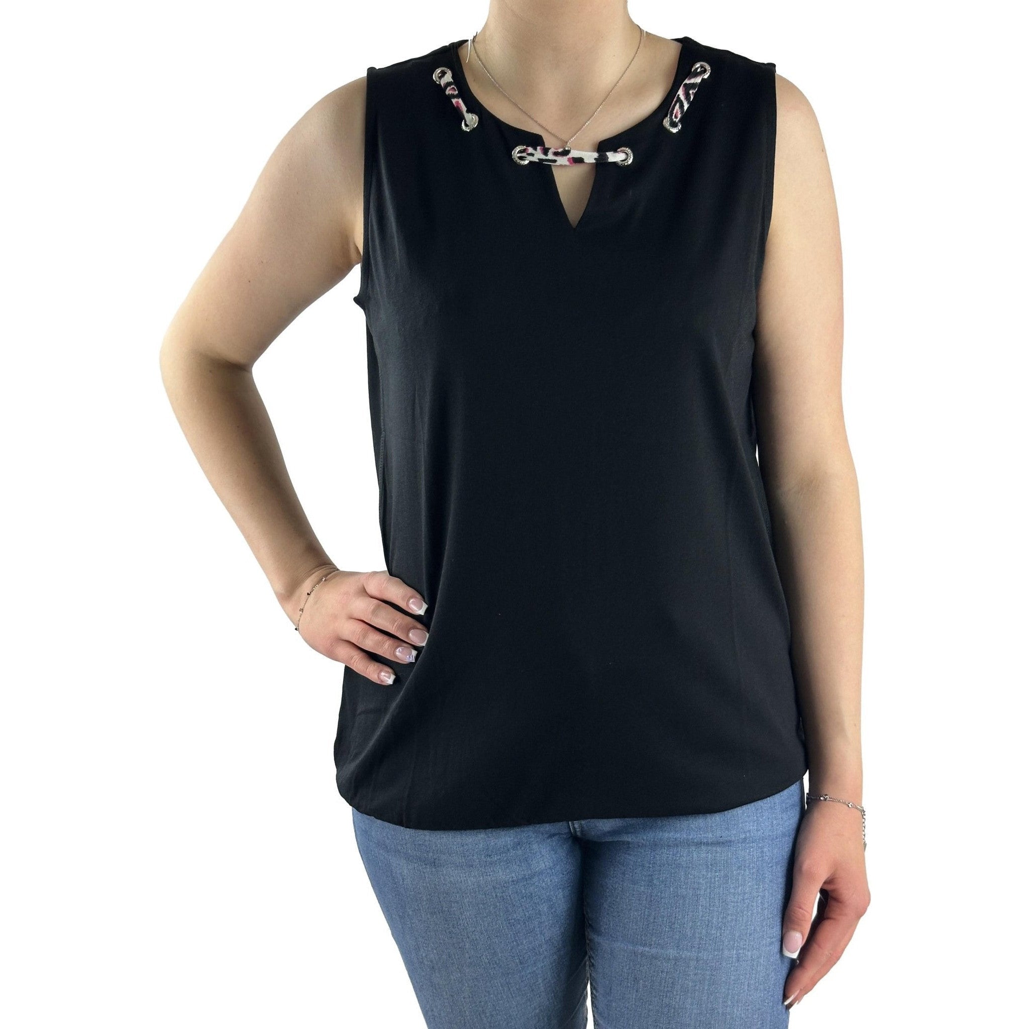 Top mit Zierband. Mode von Cecil. Seidel Moden Onlineshop