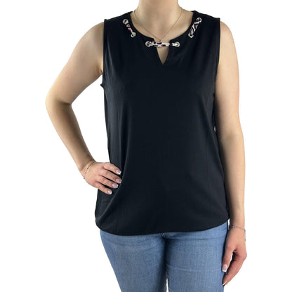 Top mit Zierband. Mode von Cecil. Seidel Moden Onlineshop
