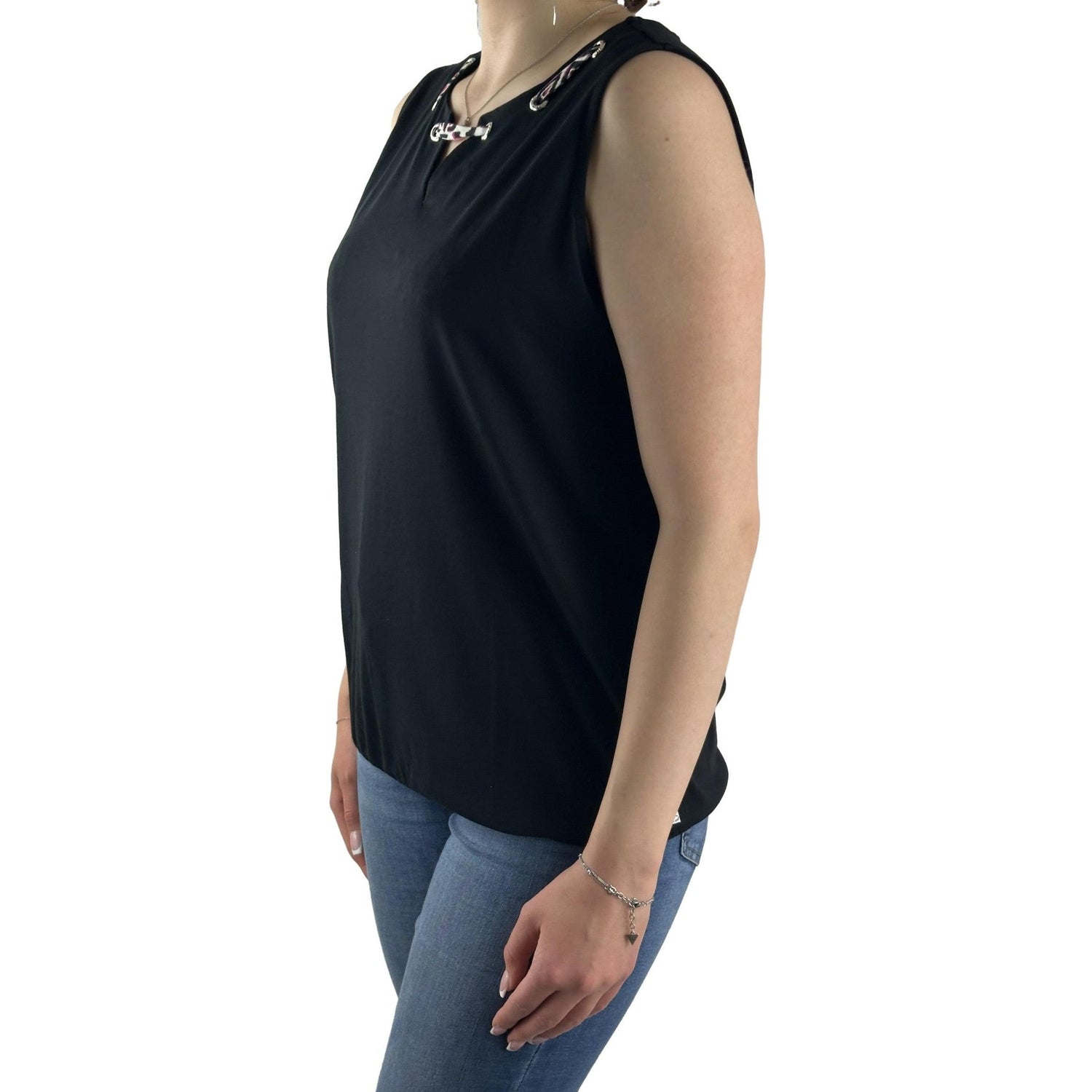Top mit Zierband. Mode von Cecil. Seidel Moden Onlineshop
