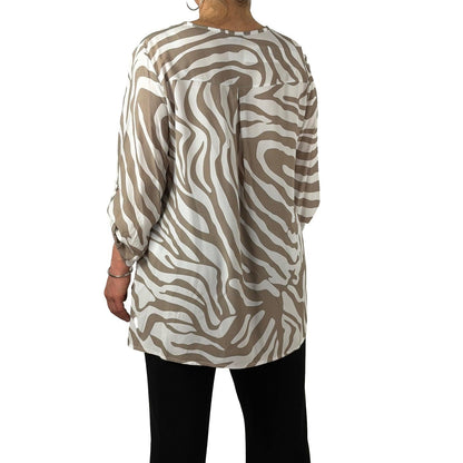 Bluse mit V - Ausschnitt - Mode von Doris Streich