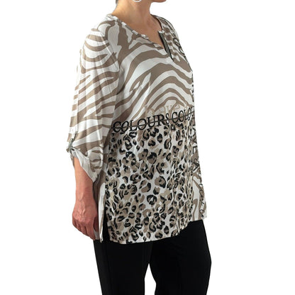 Bluse mit V - Ausschnitt - Mode von Doris Streich