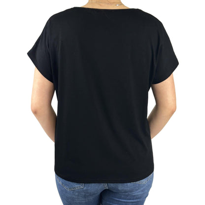 Shirt mit Schriftzug. Mode von Doris Streich. Seidel Moden Onlineshop