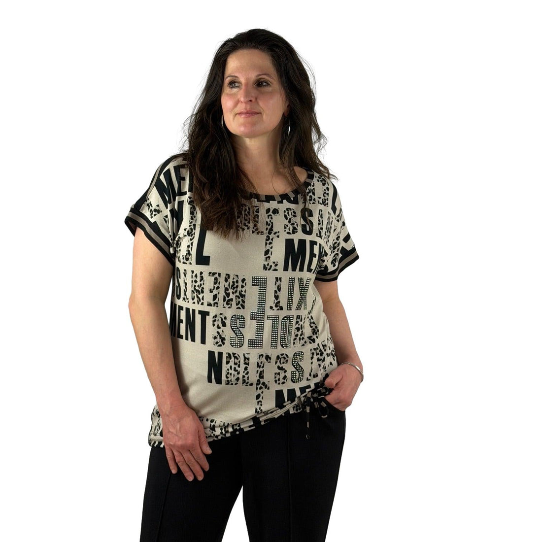 Shirt mit Strass - Mode von Doris Streich