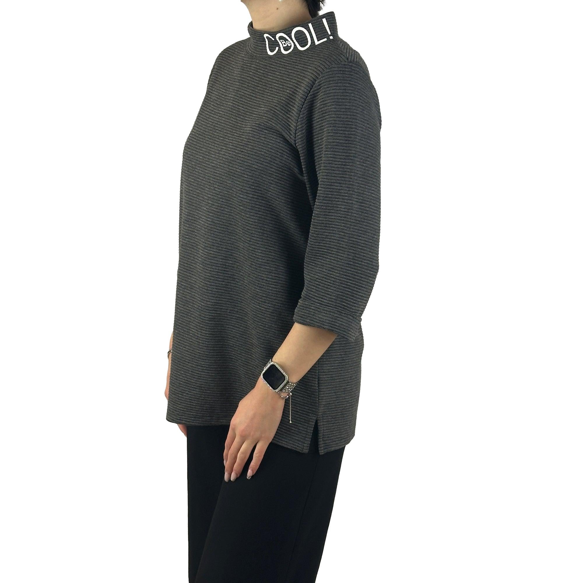 Sweatshirt mit Schriftzug. Mode von Doris Streich. Seidel Moden Onlineshop