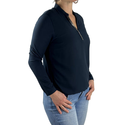 Schluse mit Strasssteinen. Mode von Frank Walder. Seidel Moden Onlineshop