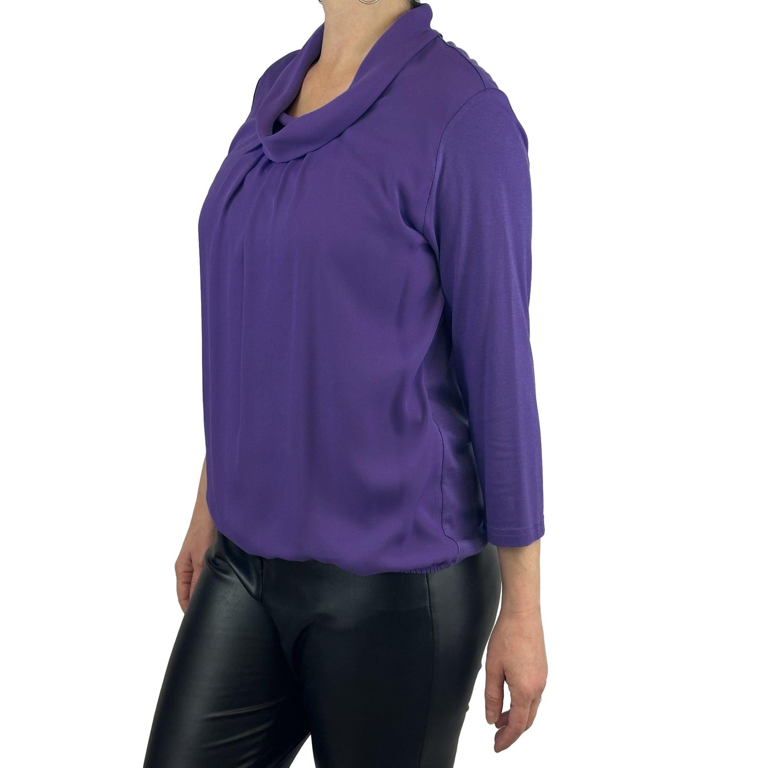 Schluse mit halsfernem Rolli. Mode von Frank Walder. Seidel Moden Onlineshop