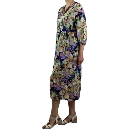 Kleid mit floralem Print. Mode von Hajo. Seidel Moden Onlineshop
