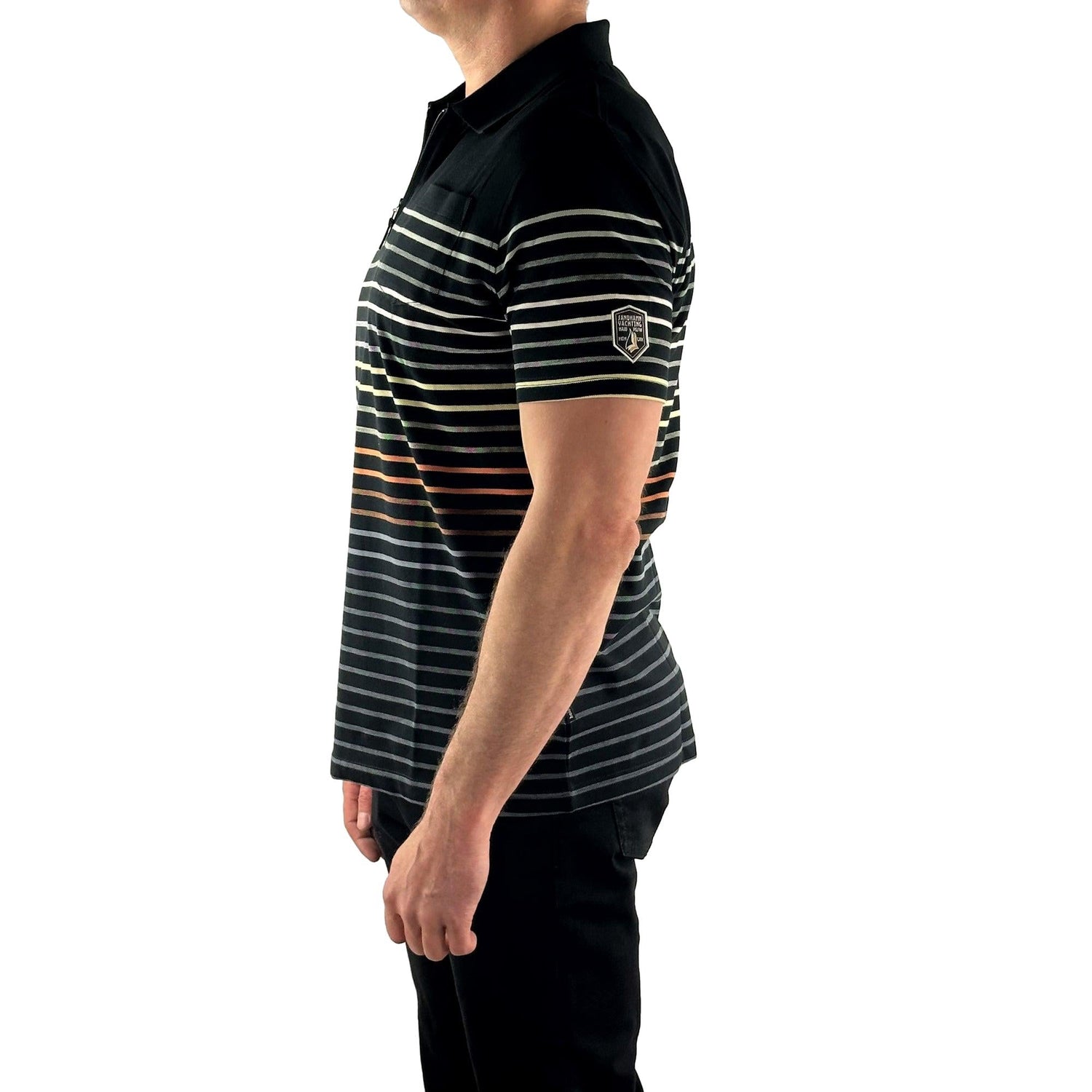 Polo mit Reißverschluss. Mode von Hajo. Seidel Moden Onlineshop