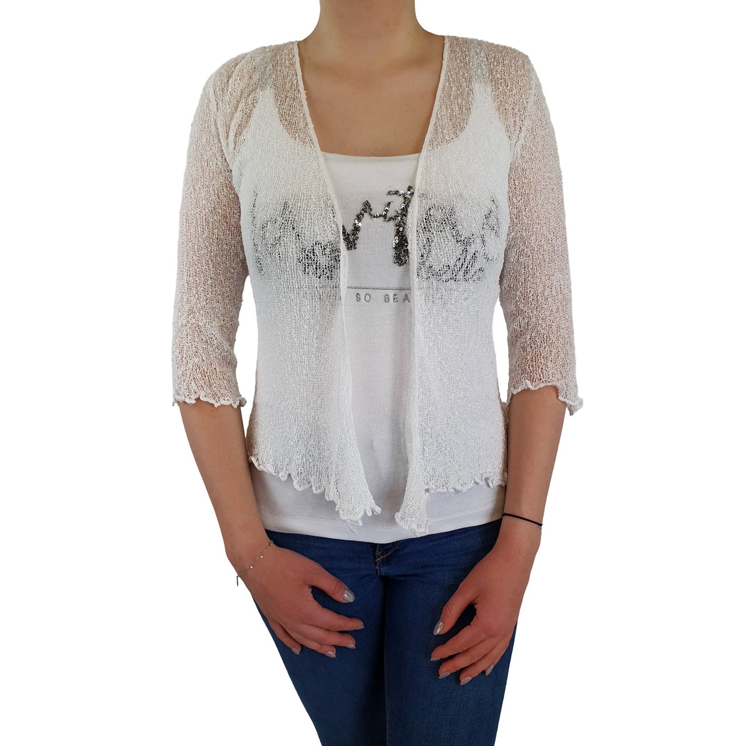 Häkel-Bolero One Size. Mode von ikat. Seidel Moden Onlineshop