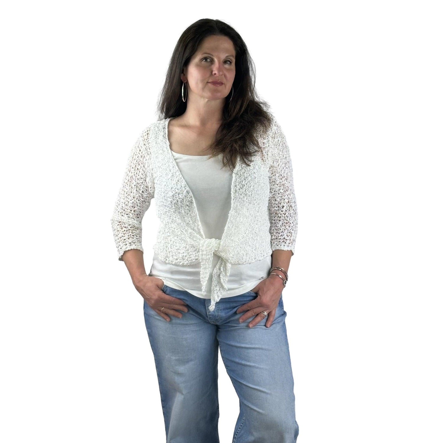 Häckelbolero. Mode von ikat. Seidel Moden Onlineshop