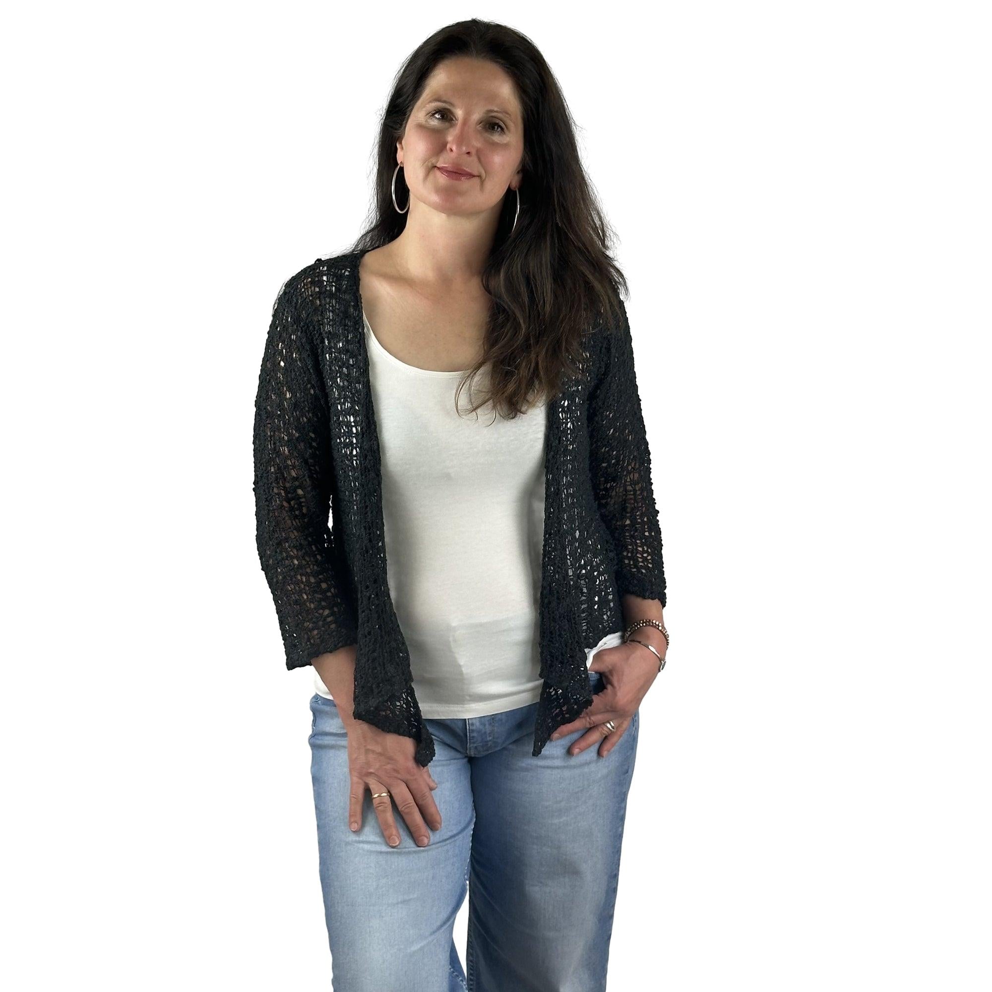 Häckelbolero. Mode von ikat. Seidel Moden Onlineshop