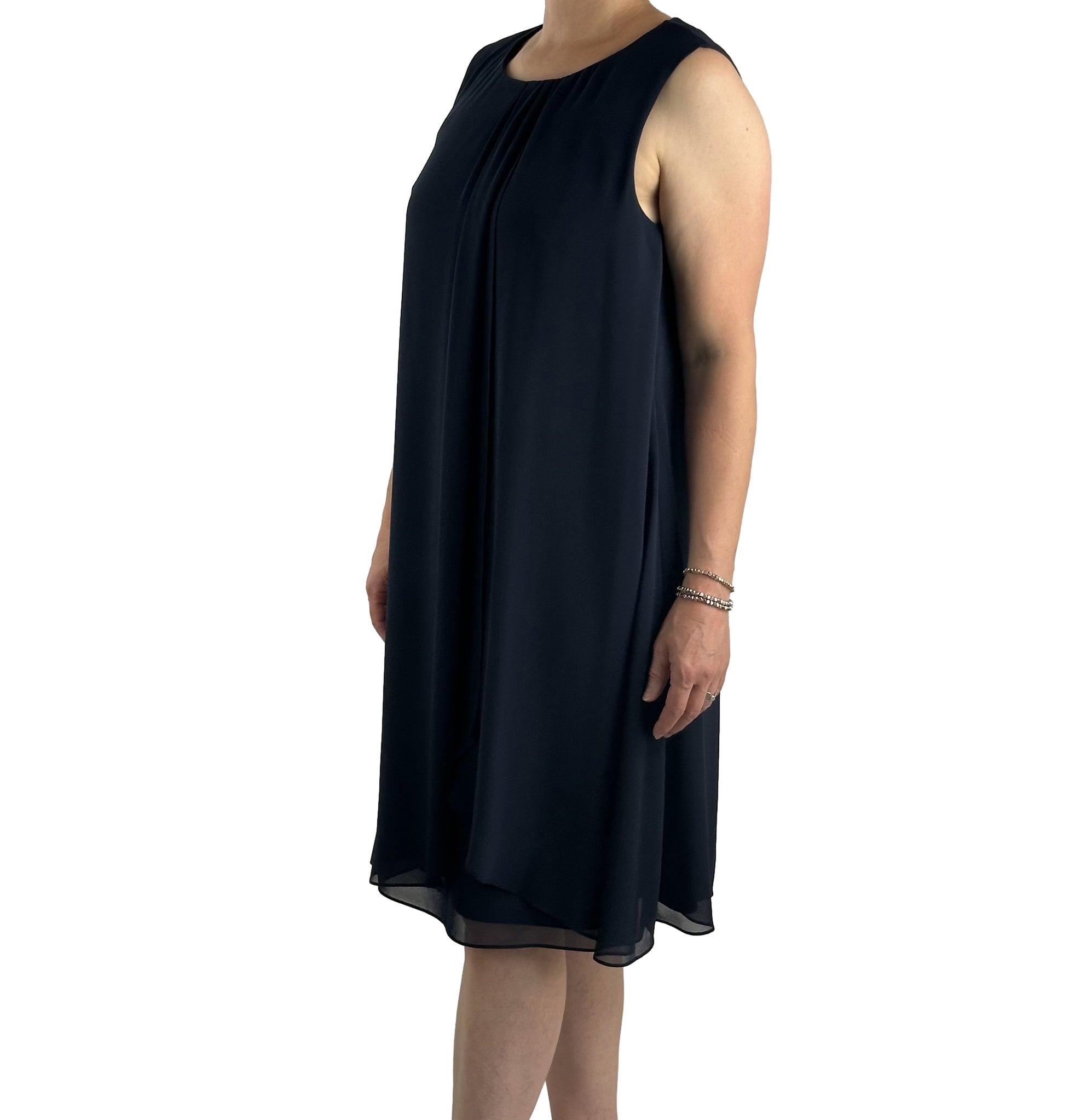 Kleid mit Chiffonüberwurf. Mode von Betty &amp; Co. Seidel Moden Onlineshop