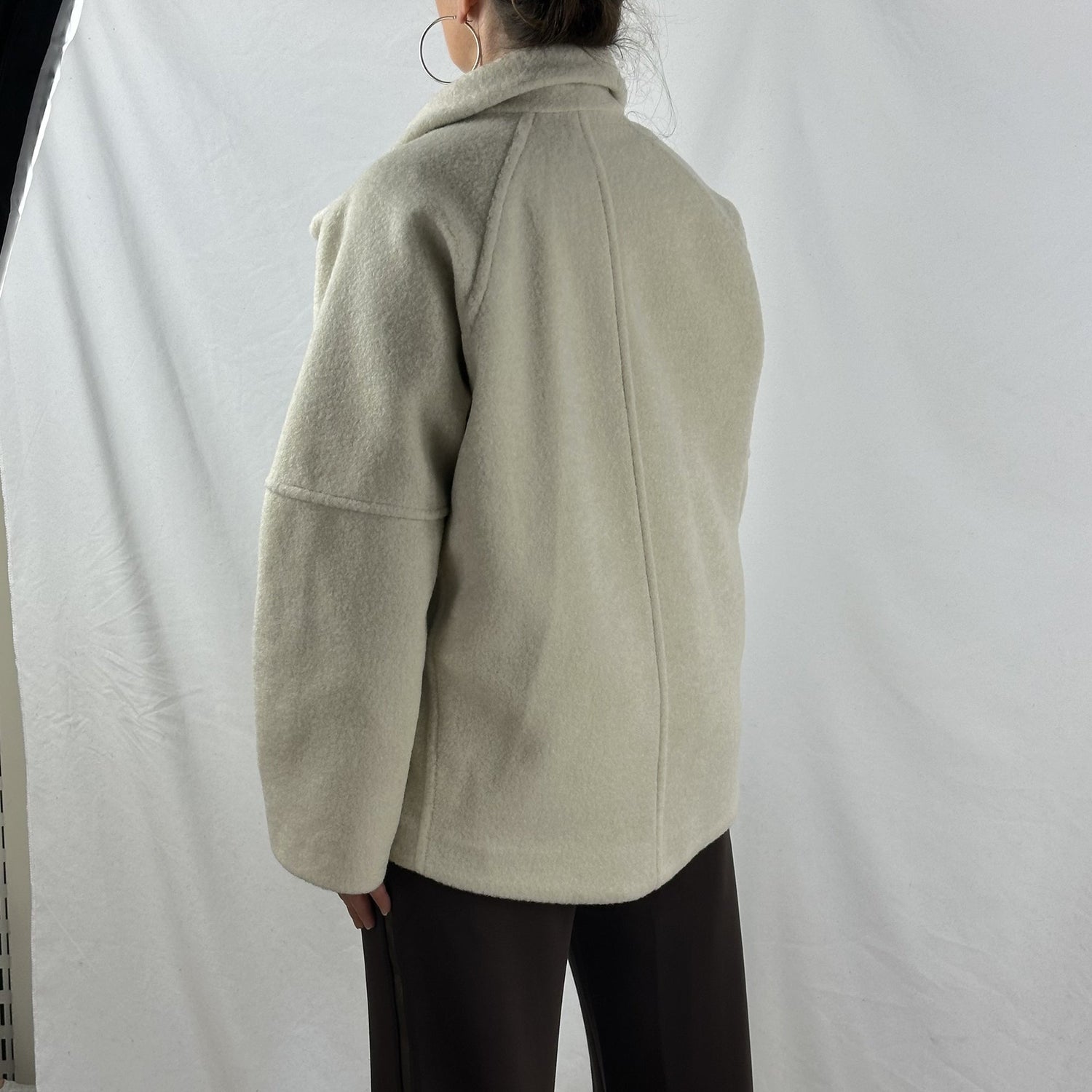 Jacke in Wolloptik. Mode von Lebek. Seidel Moden Onlineshop