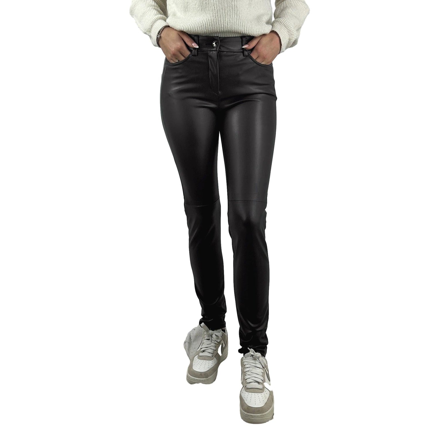 Lederimitat Hose - Mode von Mac