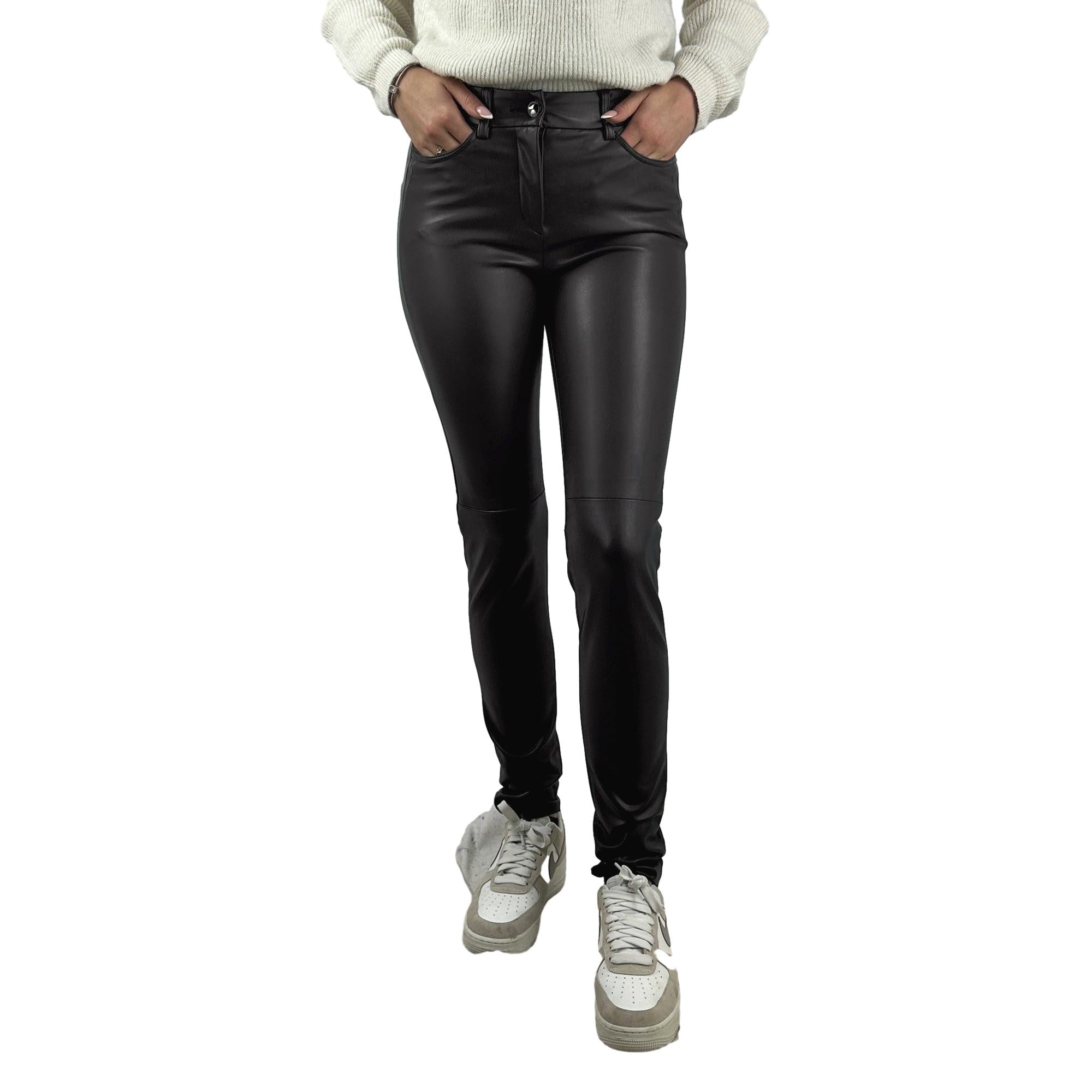 Lederimitat Hose - Mode von Mac