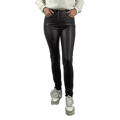 Lederimitat Hose - Mode von Mac