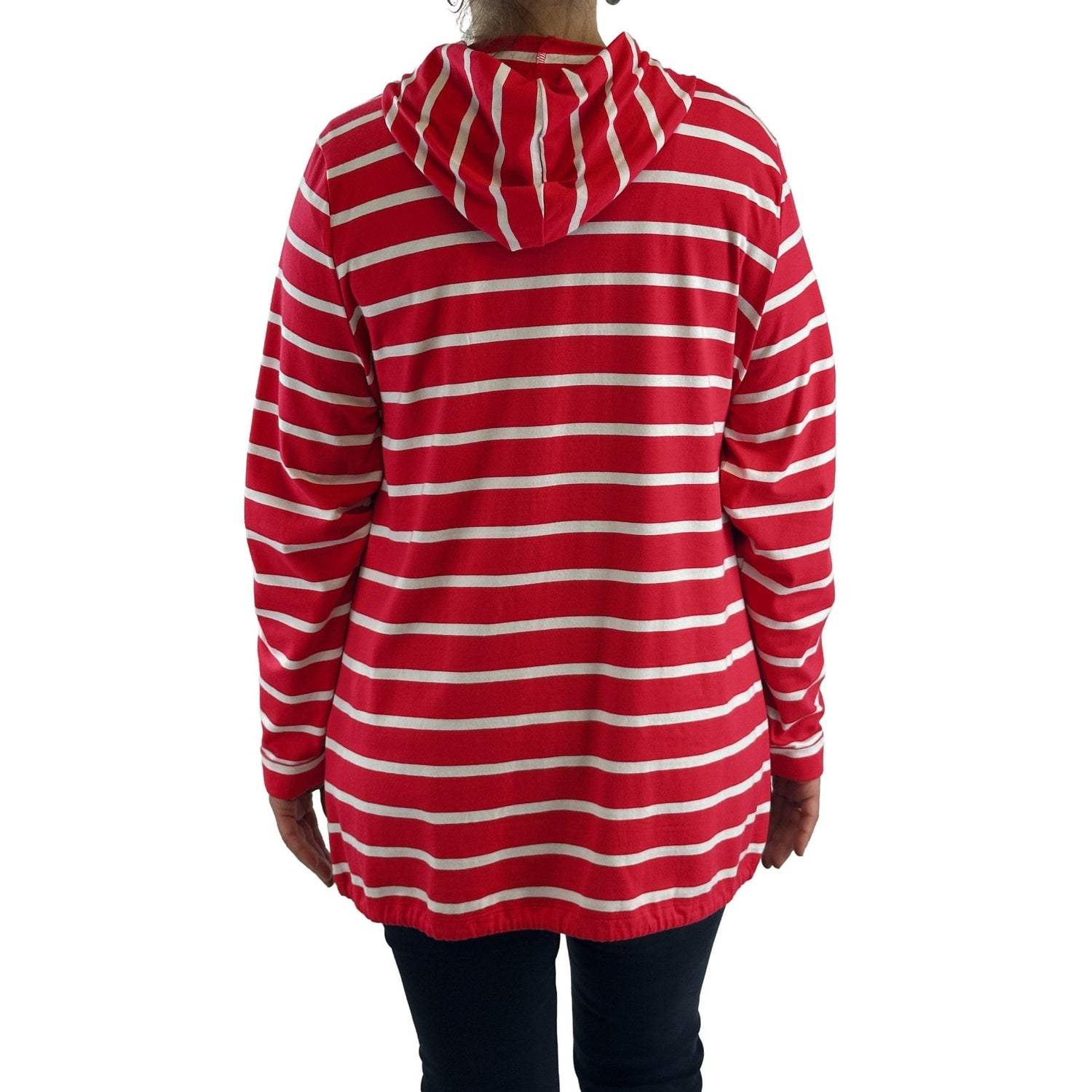 Sweatjacke mit Streifen. Mode von Marble. Seidel Moden Onlineshop