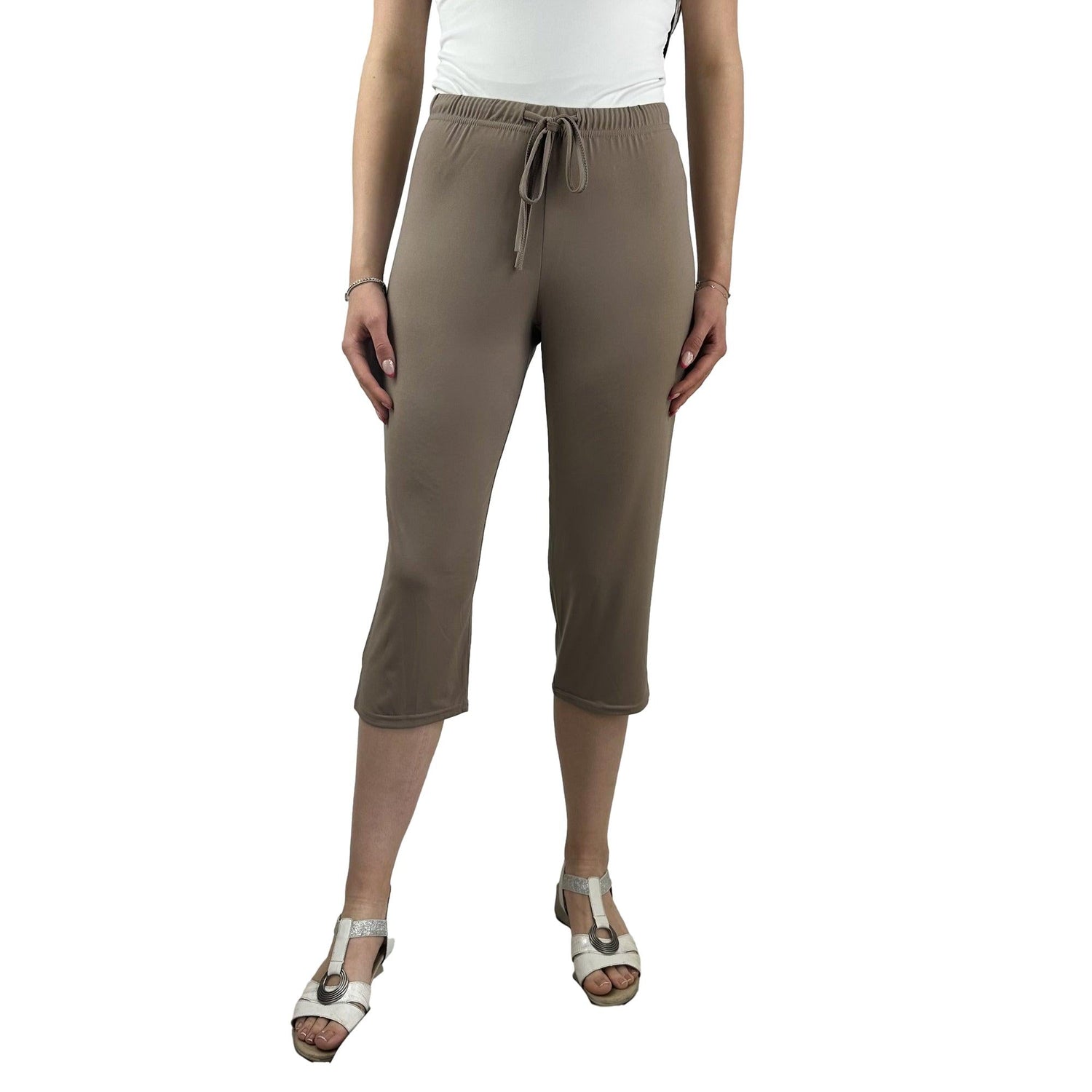 3/4 Hose mit Schlupfbund und Seitenschlitz. Mode von Marinello. Seidel Moden Onlineshop