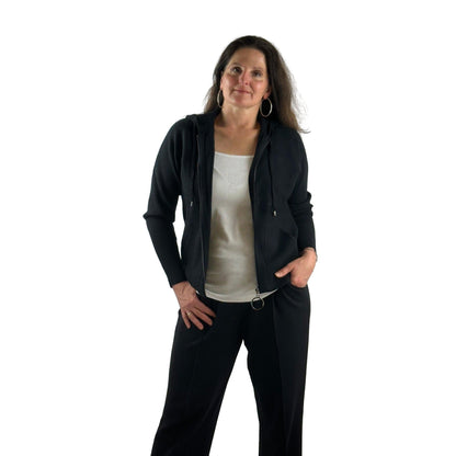 Strickjacke mit Kapuze. Mode von Marinello. Seidel Moden Onlineshop