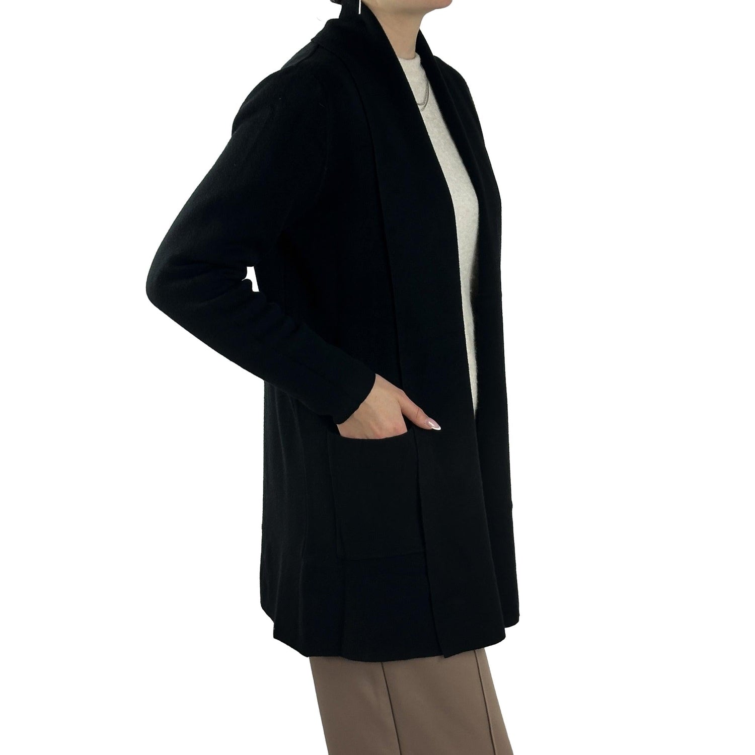 Strickjacke mit Schalkragen - Mode von Marinello