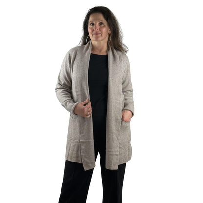 Strickjacke mit Schalkragen - Mode von Marinello