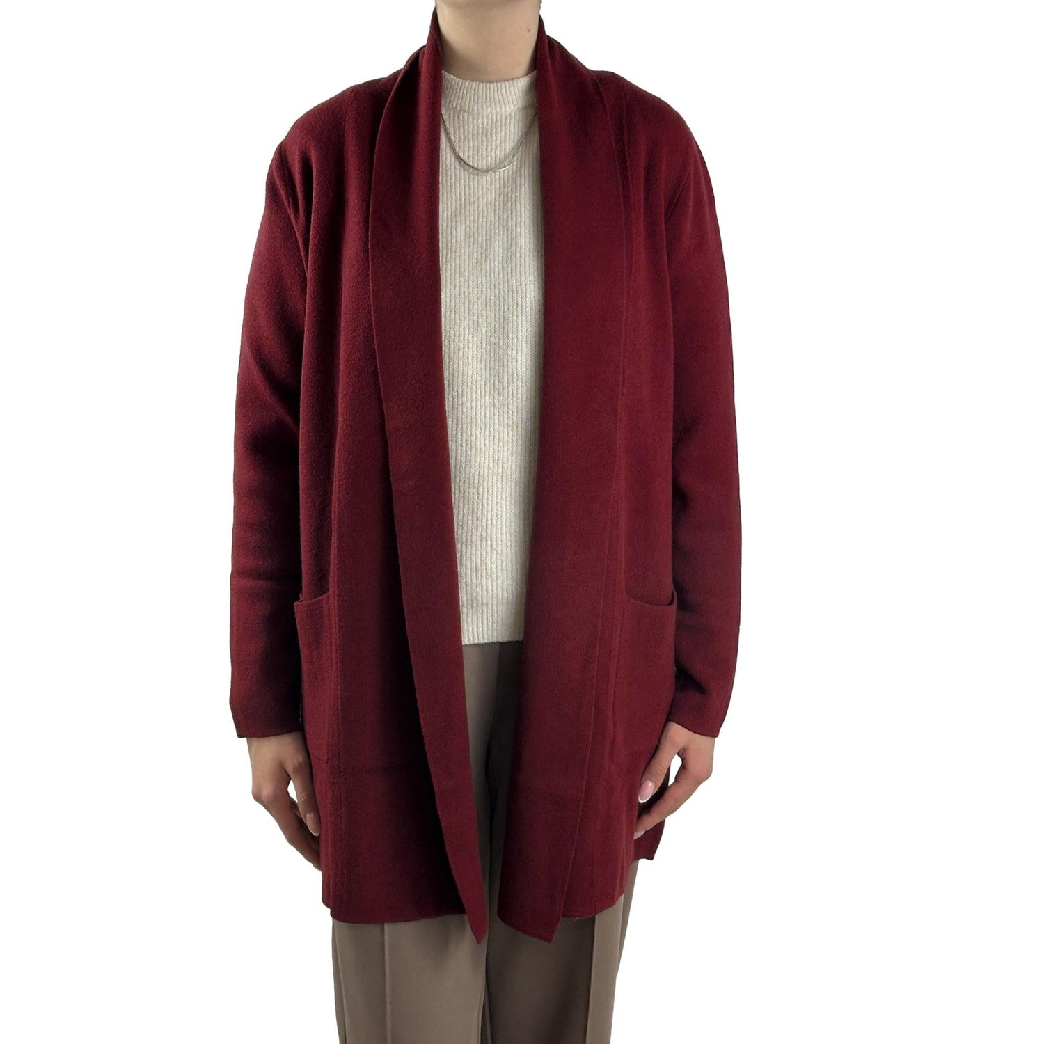 Strickjacke mit Schalkragen - Mode von Marinello