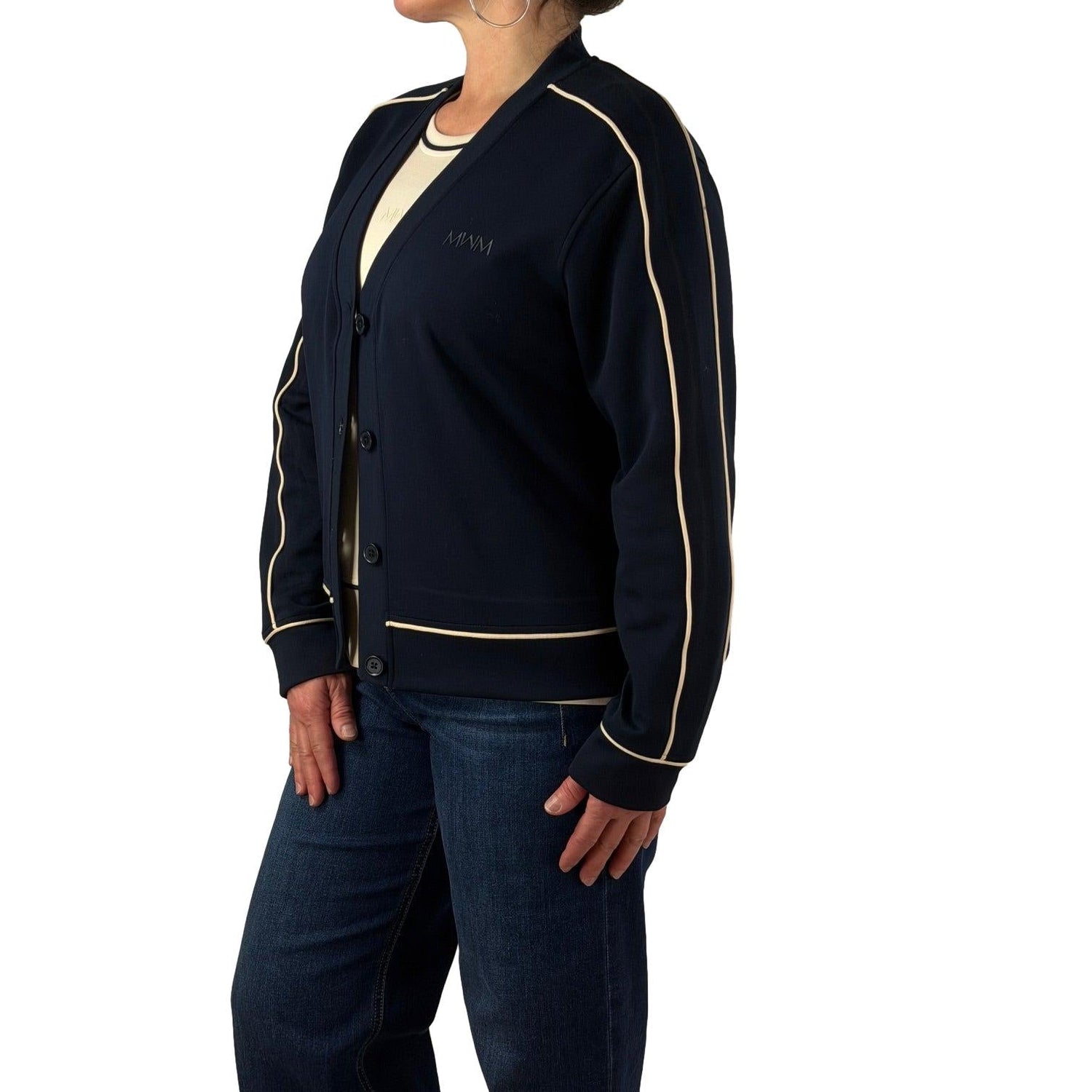 Sweatjacke mit Knöpfen - Mode von MICHA