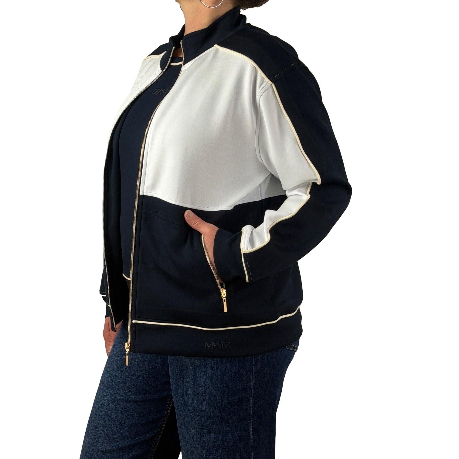 Sweatjacke mit Stehkragen - Mode von MICHA