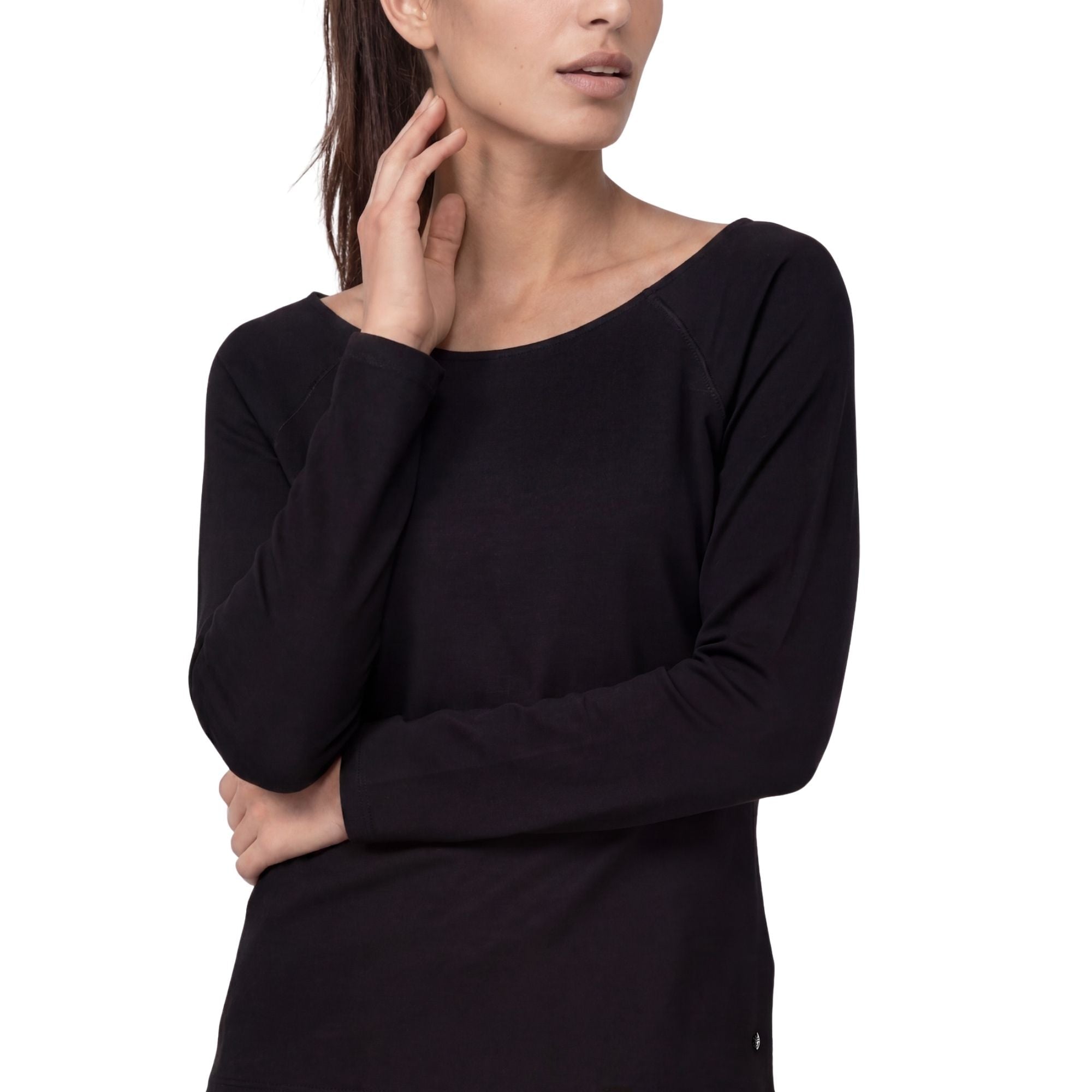 Basic-Langarmshirt - Mode von Monari