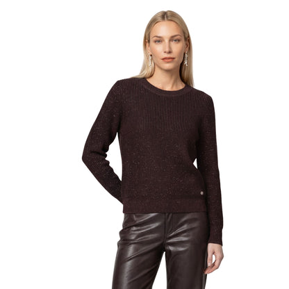 Basic-Strickpullover mit Lurex - Mode von Monari