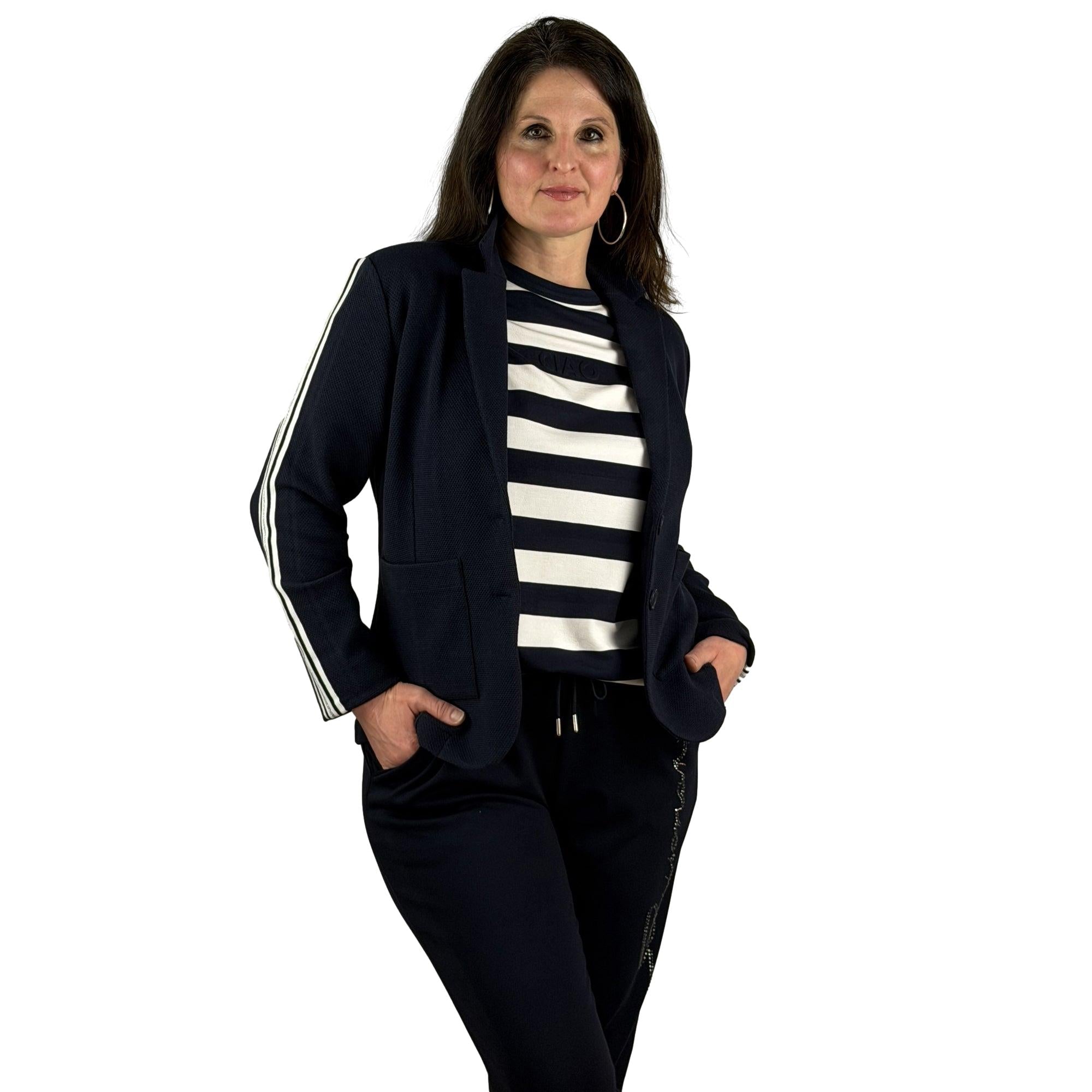 Blazer mit Galonstreifen - Mode von Monari