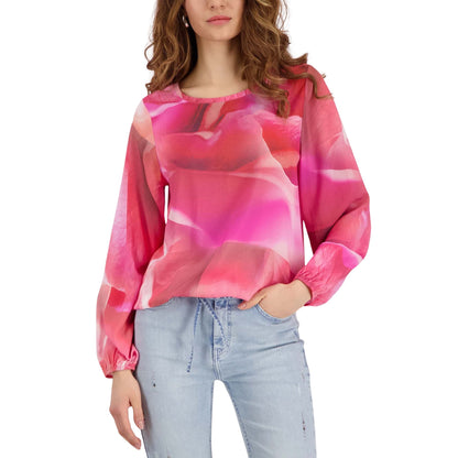 Bluse mit Allover-Print - Mode von Monari