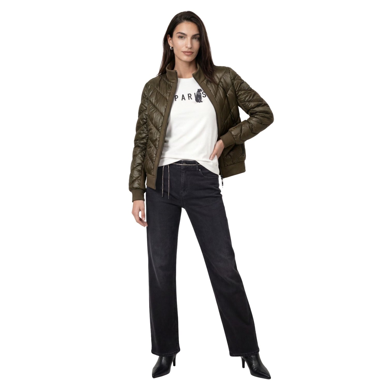 Jacke mit Neopren - Mode von Monari