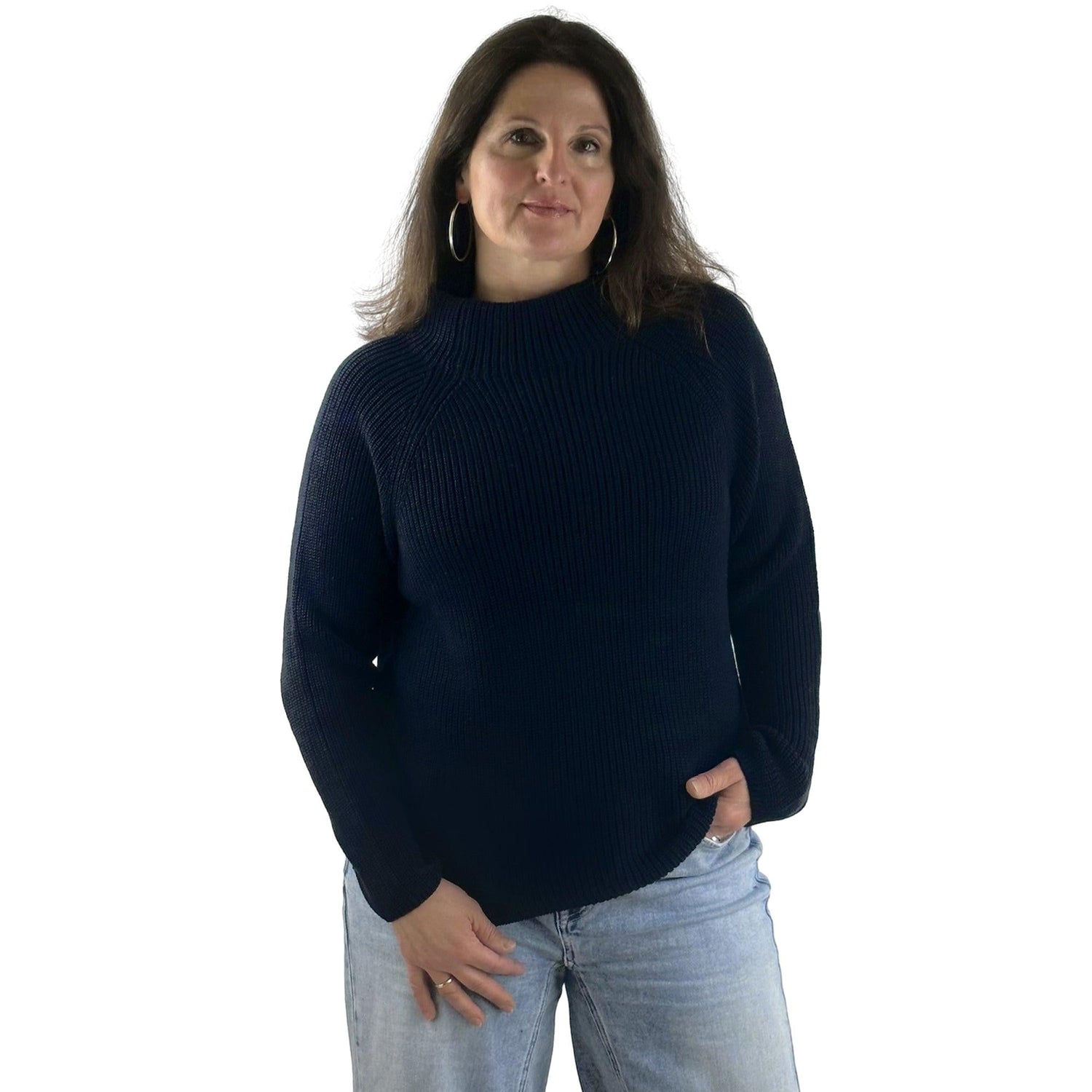 Pullover mit Kelchkragen. Mode von Monari. Seidel Moden Onlineshop