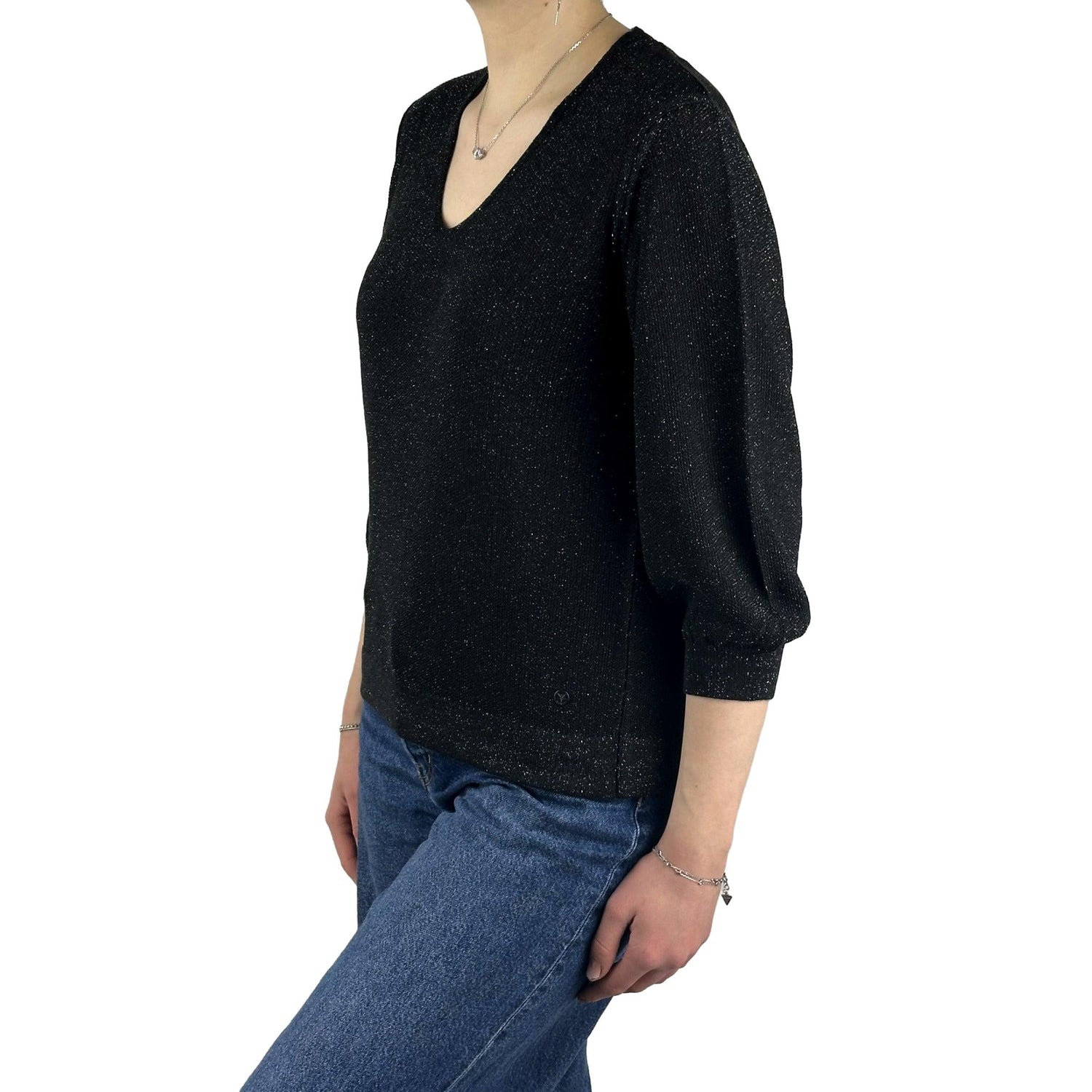 Pullover mit Lurex. Mode von Monari. Seidel Moden Onlineshop