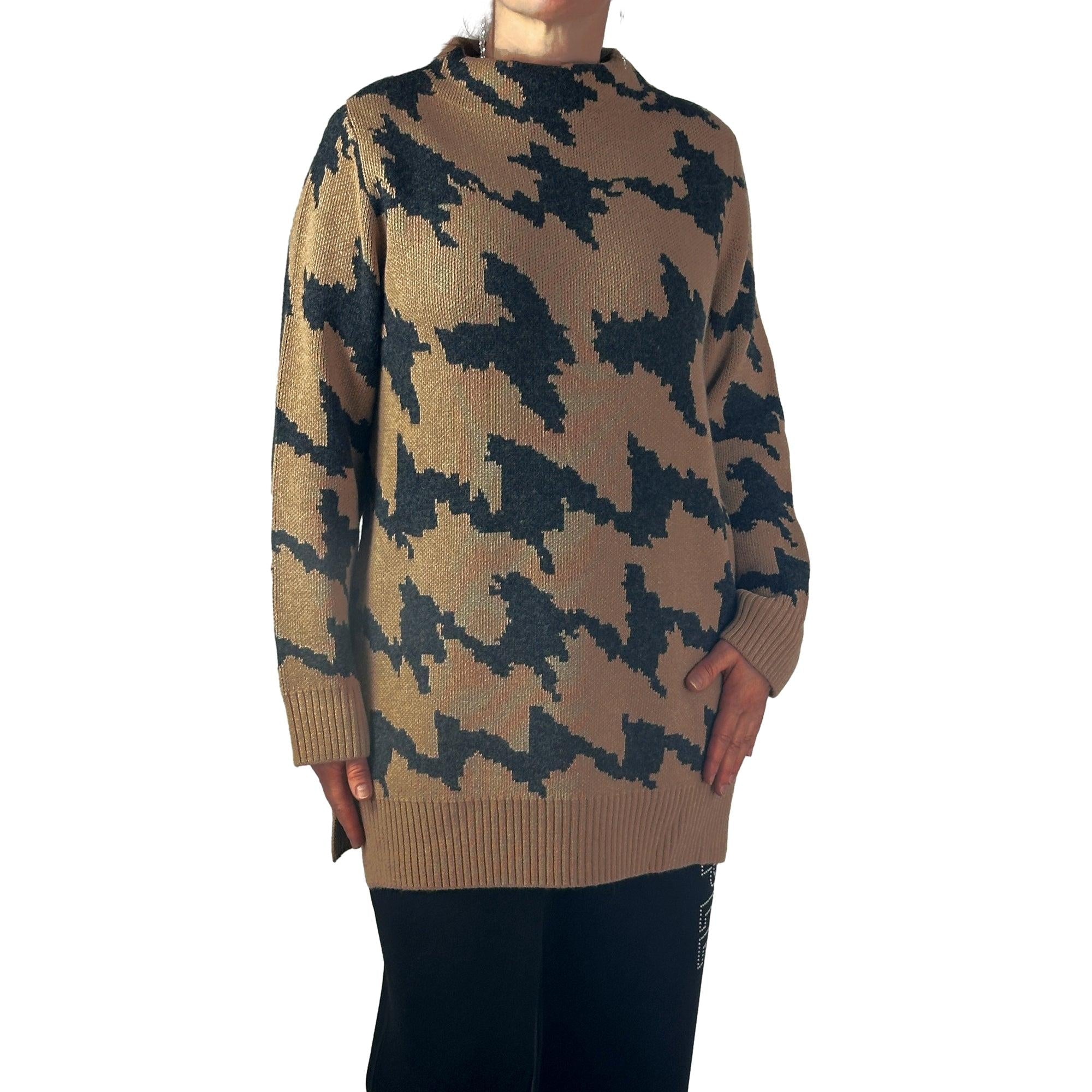 Pullover mit Muster. Mode von Monari. Seidel Moden Onlineshop