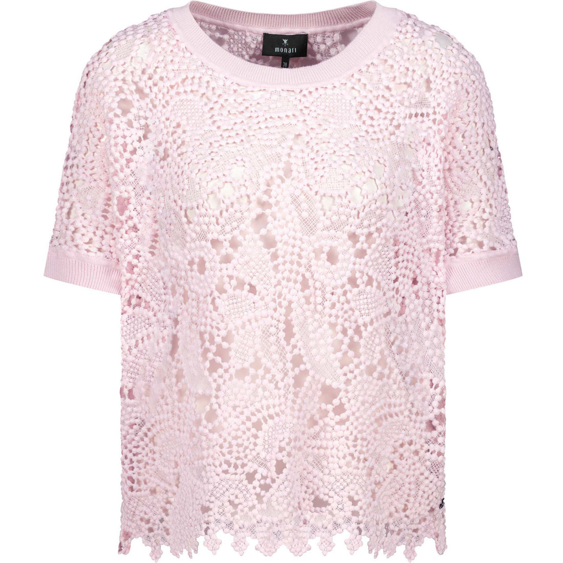 Pullover mit Spitzenmuster - Mode von Monari