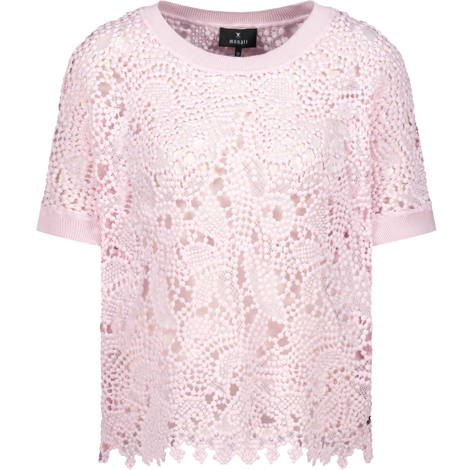 Pullover mit Spitzenmuster - Mode von Monari