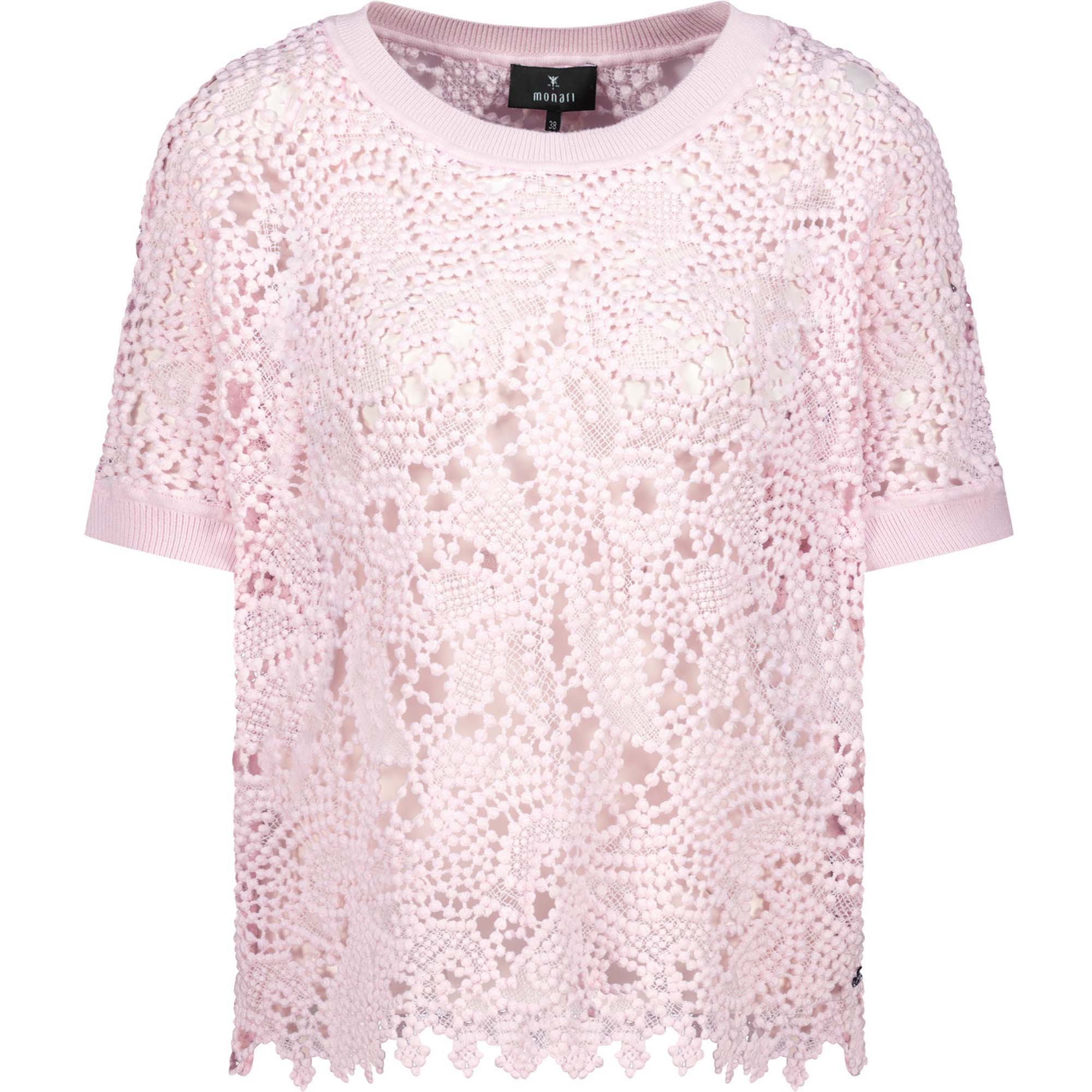 Pullover mit Spitzenmuster - Mode von Monari