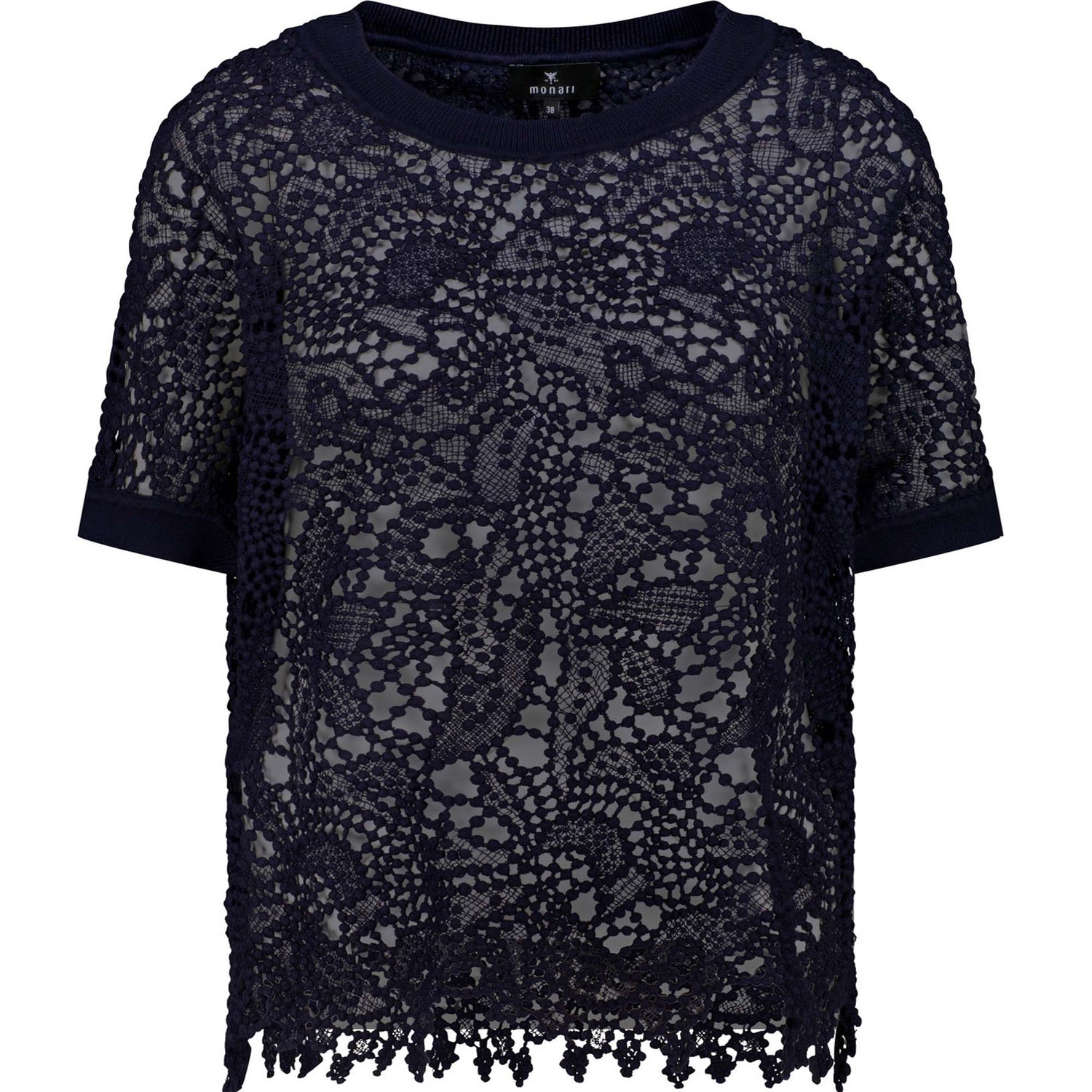 Pullover mit Spitzenmuster - Mode von Monari