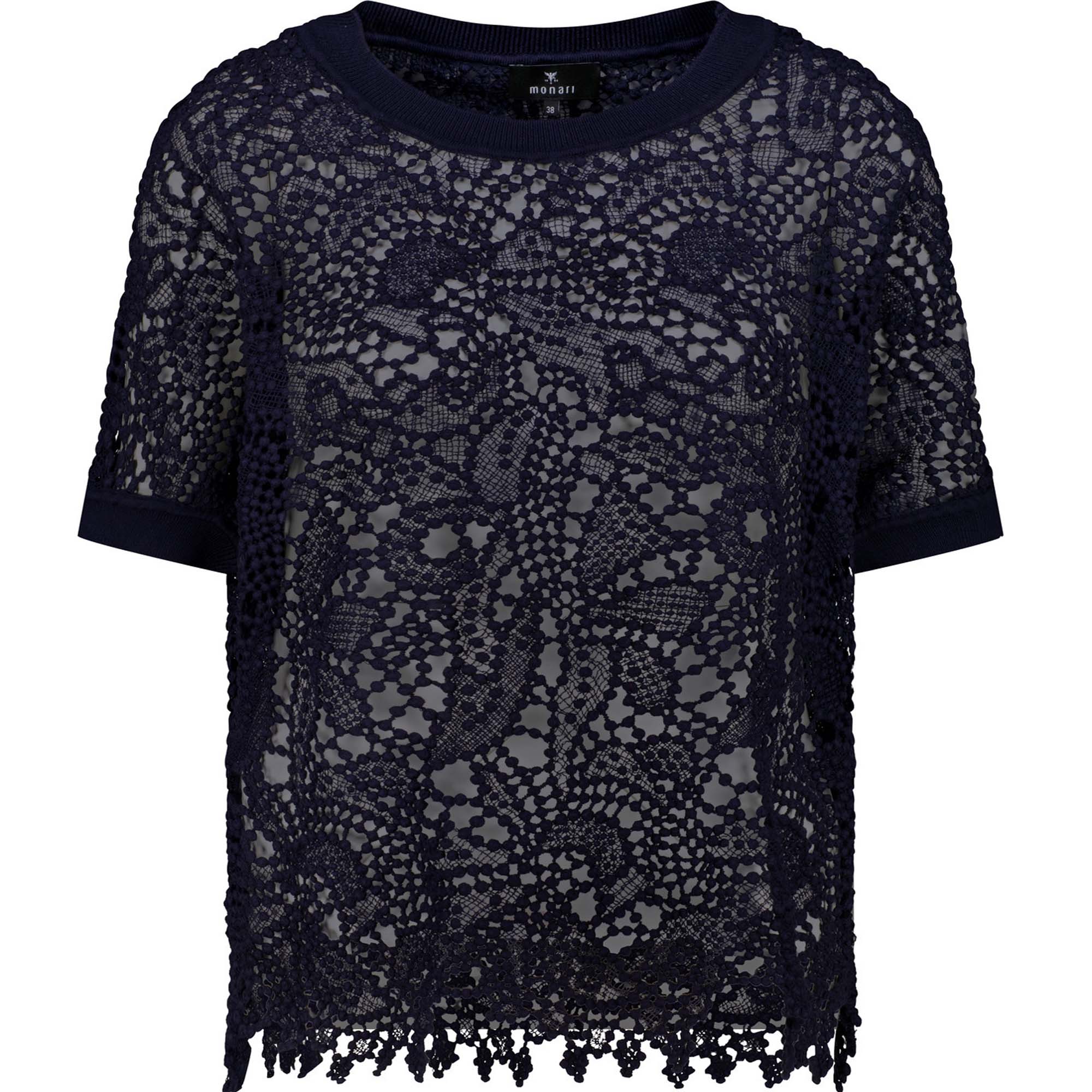 Pullover mit Spitzenmuster - Mode von Monari