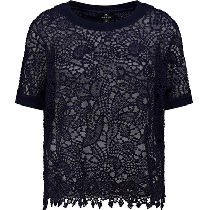 Pullover mit Spitzenmuster - Mode von Monari