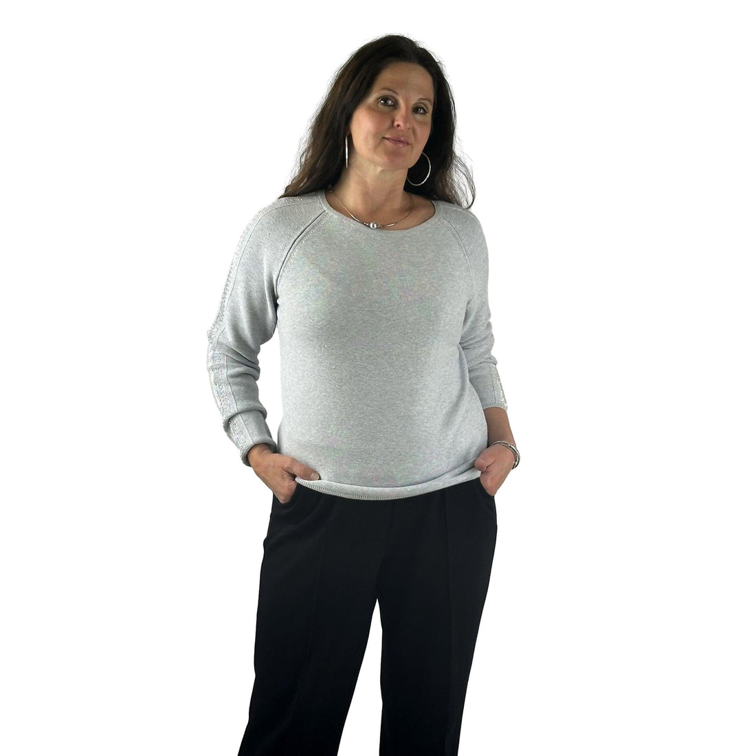 Pullover mit Strass - Mode von Monari